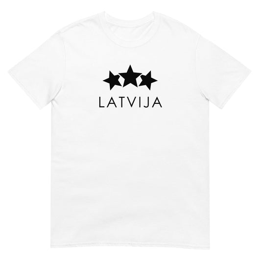 T-krekls Latvija trīs zvaigznes