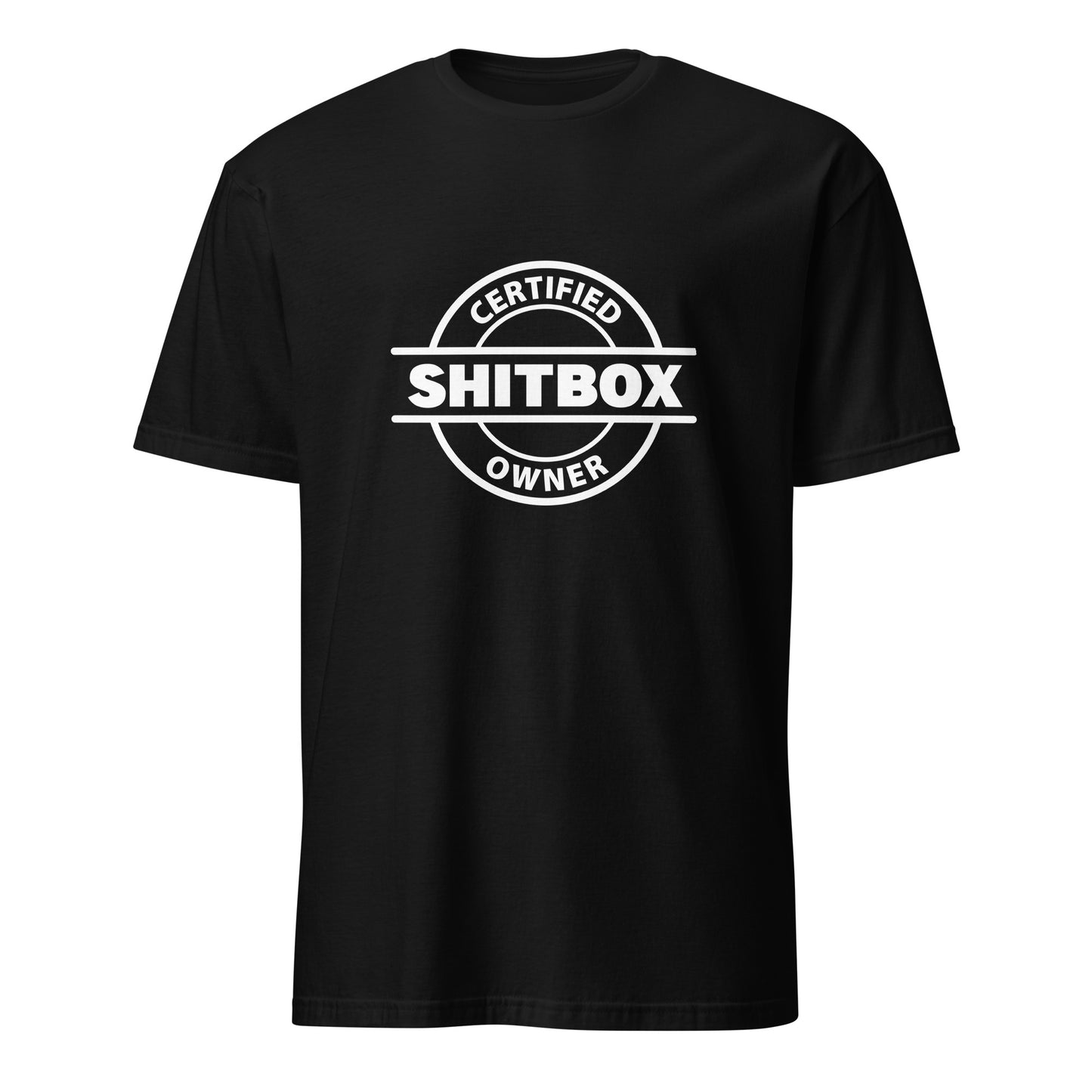 T-krekls CERTIFIED SHITBOX OWNER - Kreklu Bode