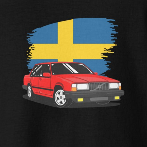 T-krekls Volvo 740 - Kreklu Bode