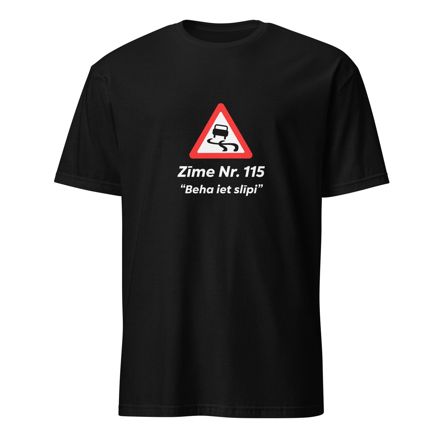 T-krekls Zīme "Beha iet slīpi" - Kreklu Bode