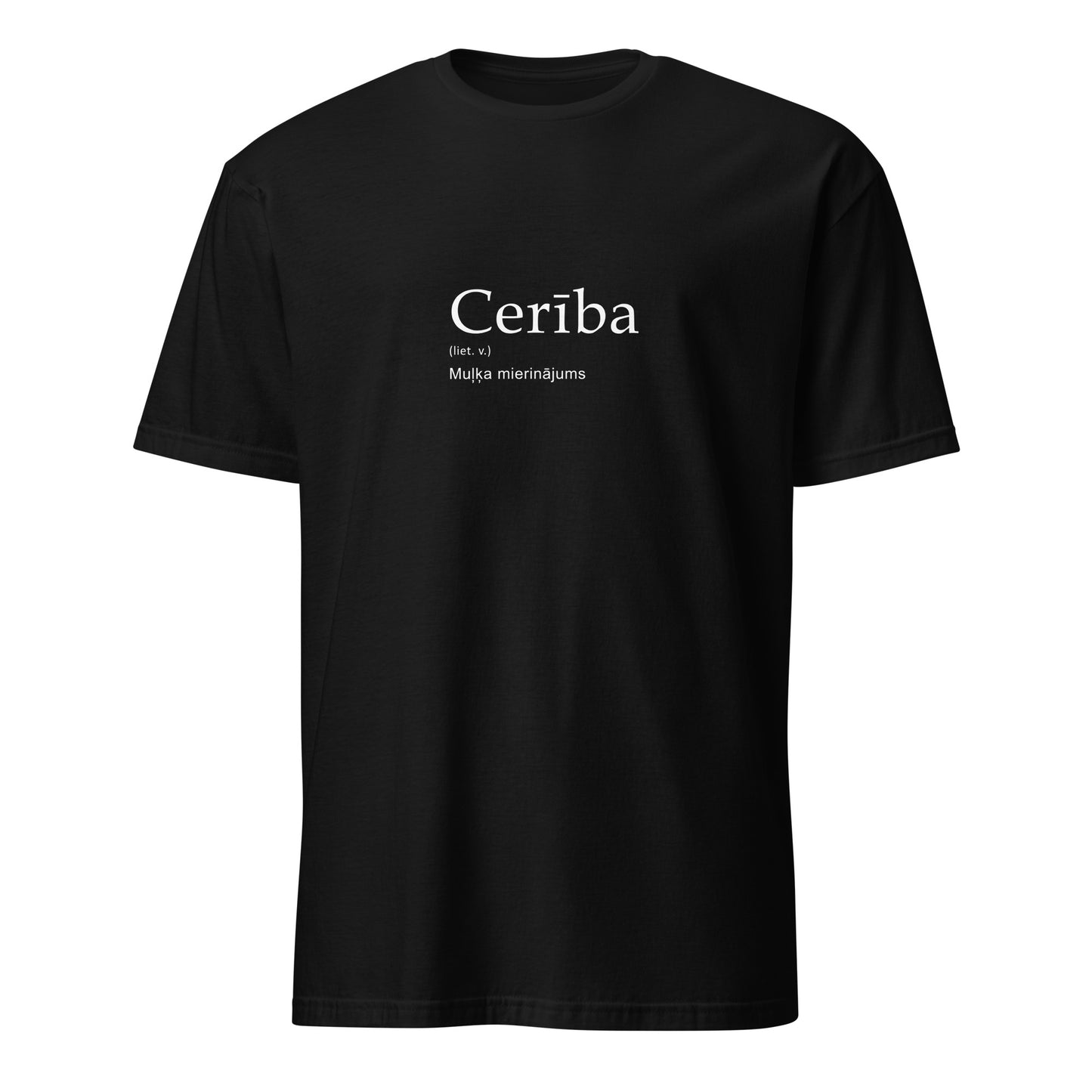T-krekls Cerība - Muļķa mierinājums - Kreklu Bode