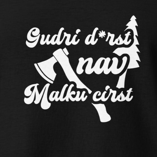 Hūdijs Gudri d*rst nav... - Kreklu Bode