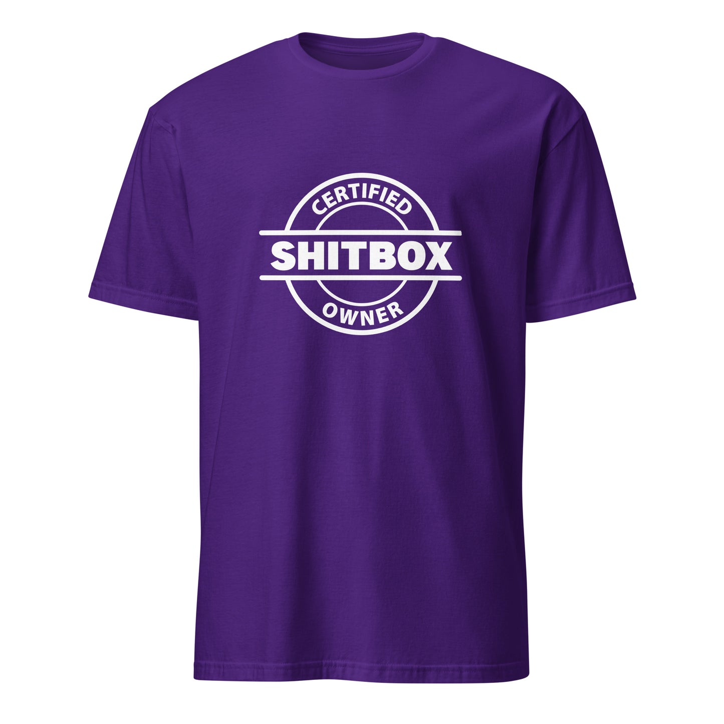 T-krekls CERTIFIED SHITBOX OWNER - Kreklu Bode