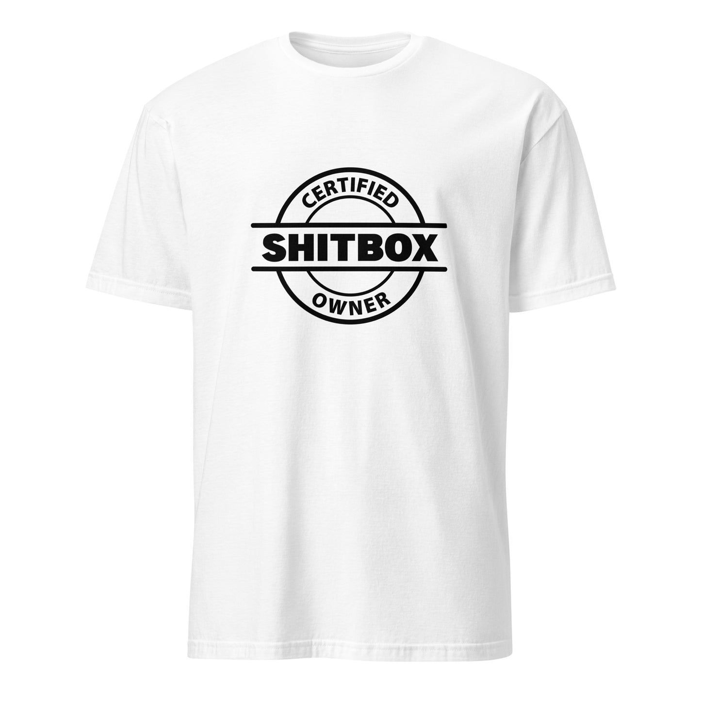 T-krekls CERTIFIED SHITBOX OWNER - Kreklu Bode