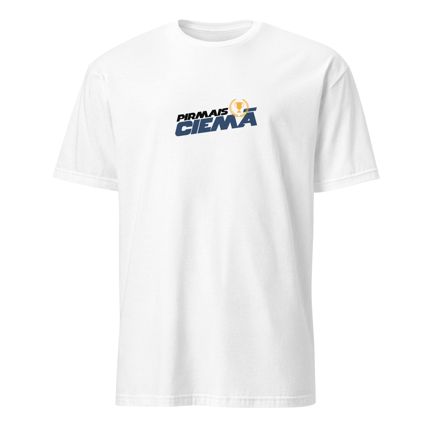 T-krekls Pirmais ciemā - Kreklu Bode