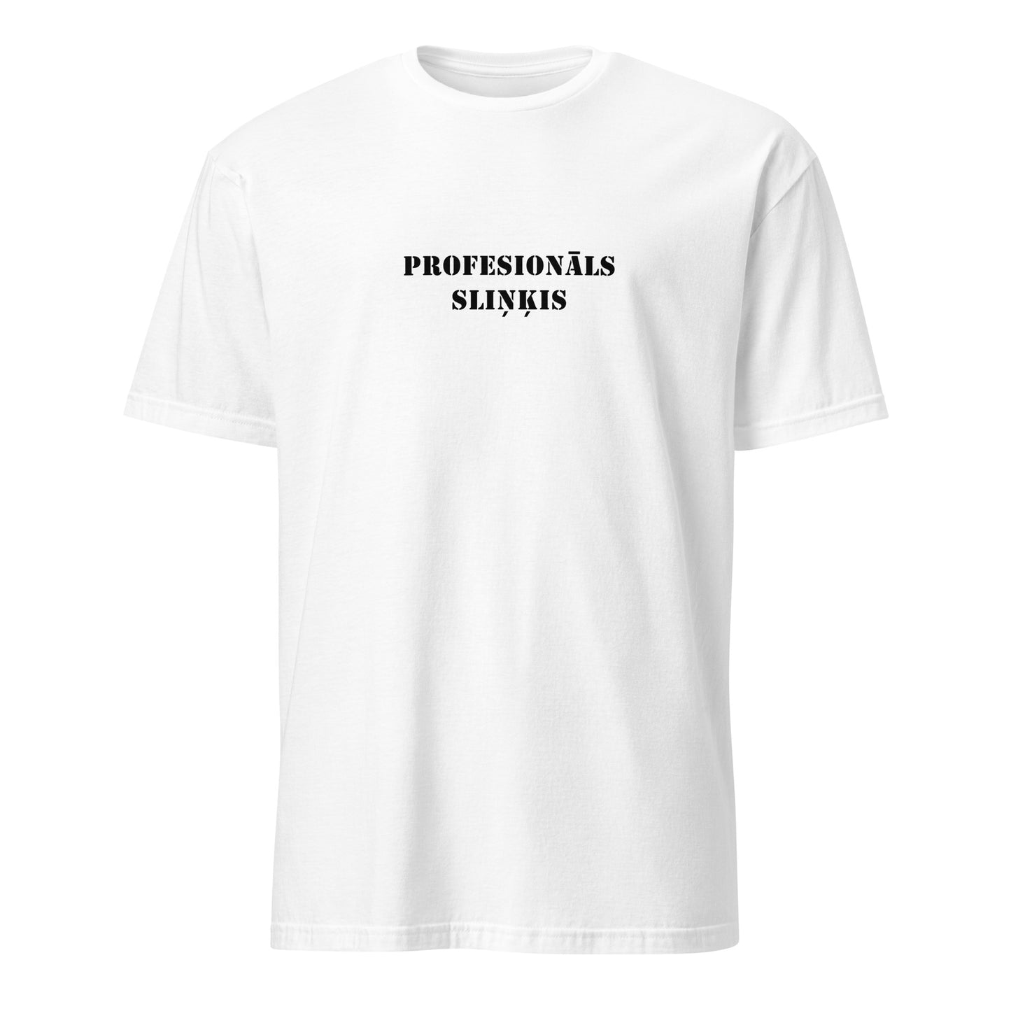 T-krekls Profesionāls sliņķis - Kreklu Bode