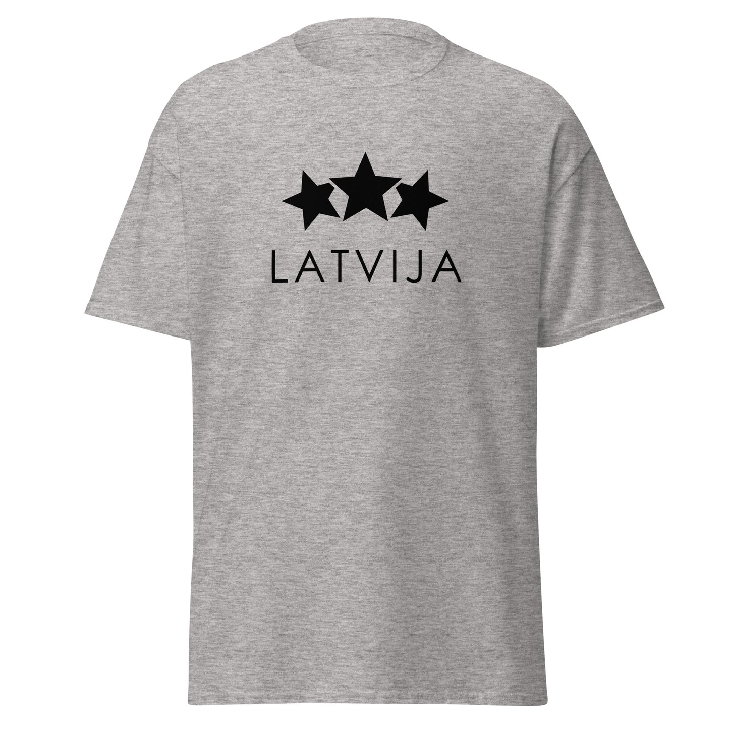 T-krekls Latvija - TRĪS ZVAIGZNES - Kreklu Bode