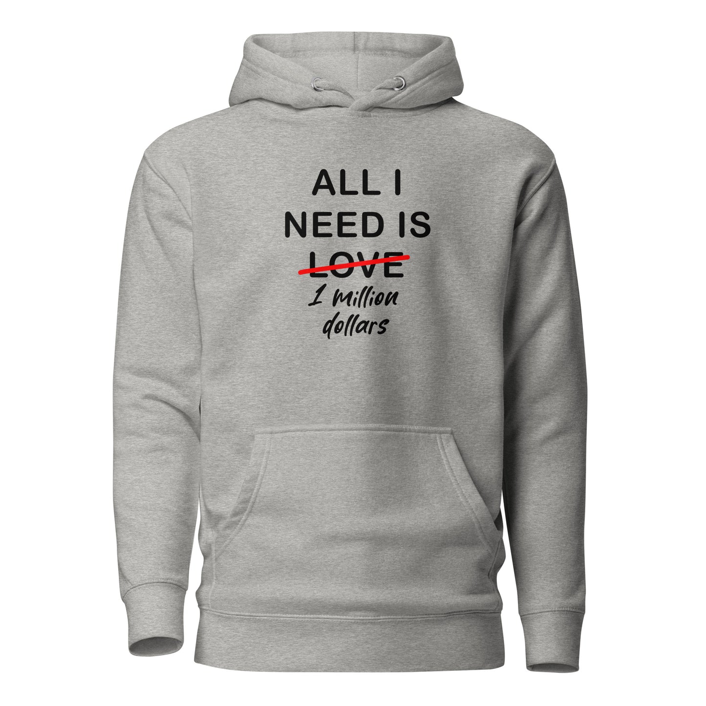 Hūdijs All I need is 1 million dollars - Kreklu Bode