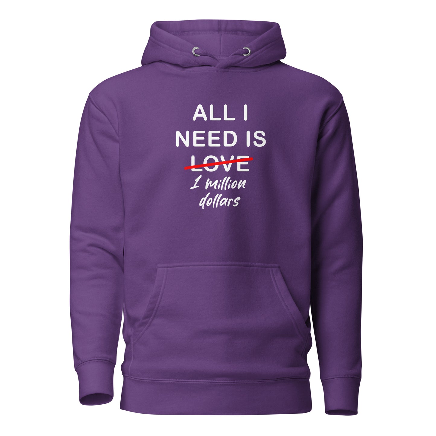 Hūdijs All I need is 1 million dollars - Kreklu Bode