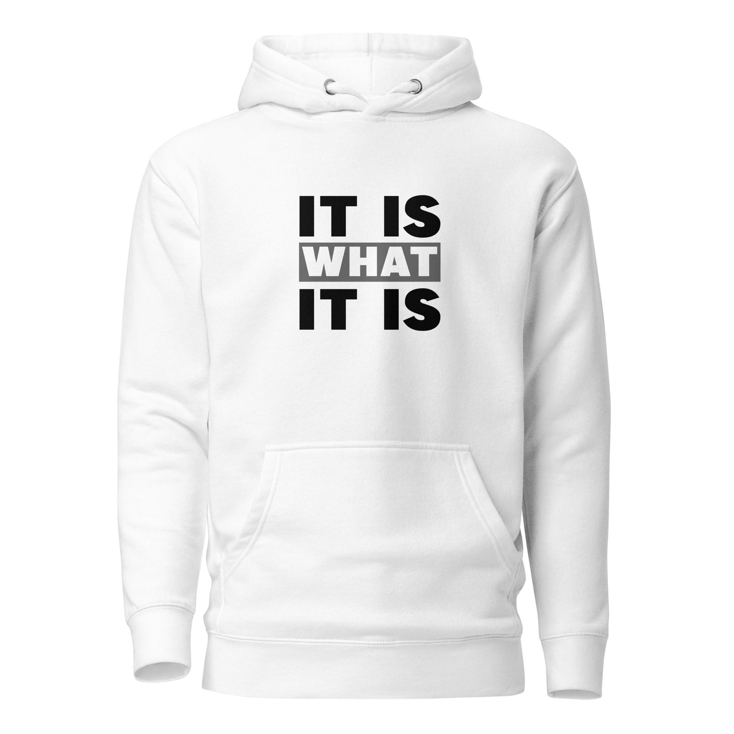 Hūdijs IT IS WHAT IT IS - Kreklu Bode