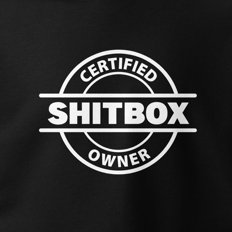 T-krekls CERTIFIED SHITBOX OWNER