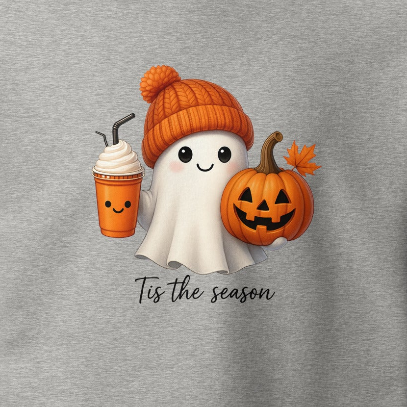 Hūdijs Pumpkin Spice Latte Halloween Ghost