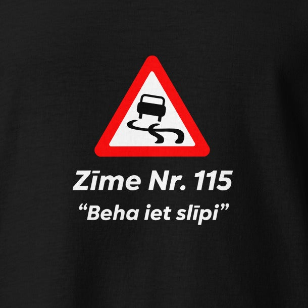 T-krekls Zīme "Beha iet slīpi"