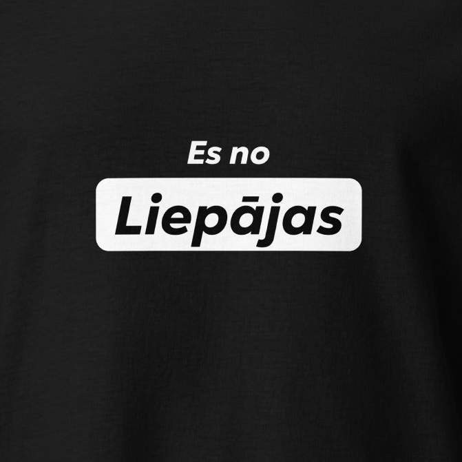 T-krekls Es no Liepājas