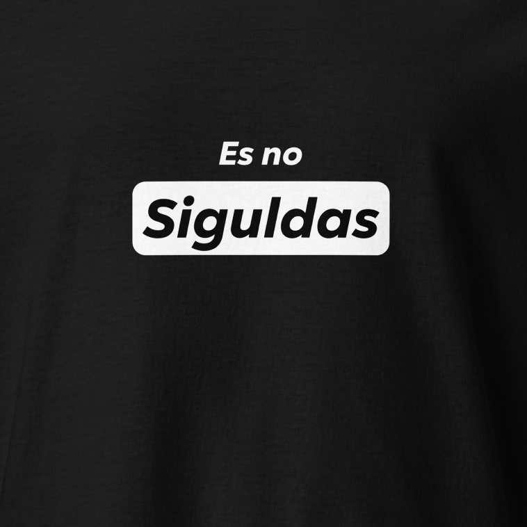 T-krekls Es no Siguldas