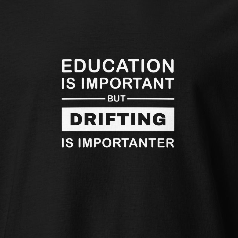 T-krekls Education is important