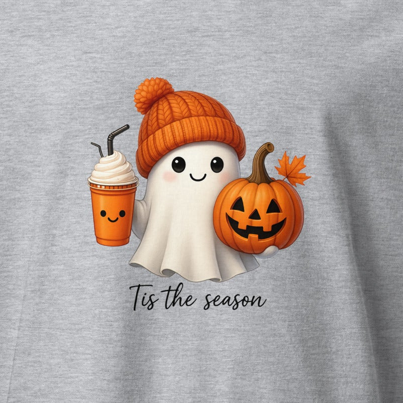 T-krekls Pumpkin Spice Latte Halloween Ghost